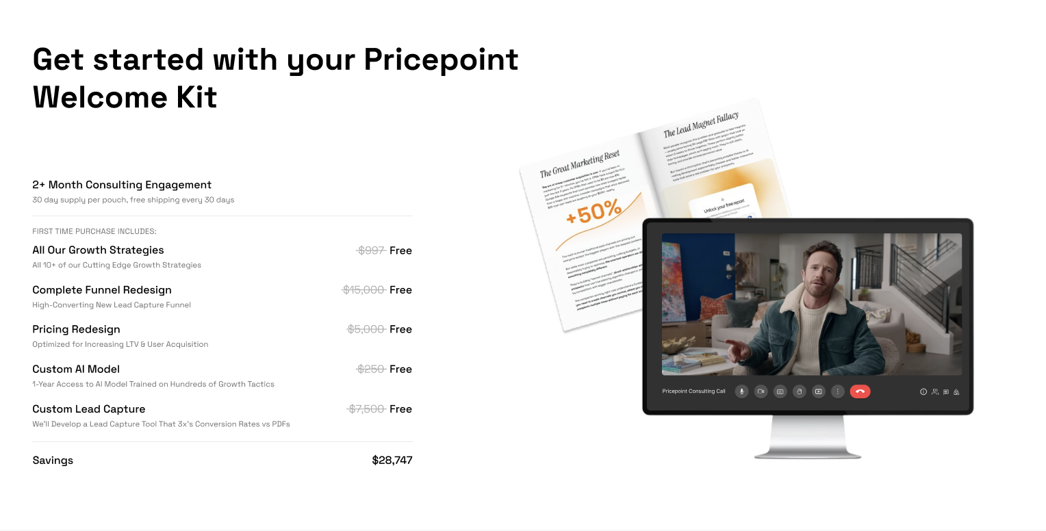 Pricepoint Welcome Kit